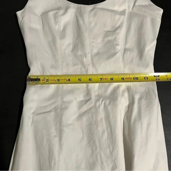 Club Monaco Bodycon Sheath Dress Size 0 Exposed Back Zipper Lined - Picture 10 of 13